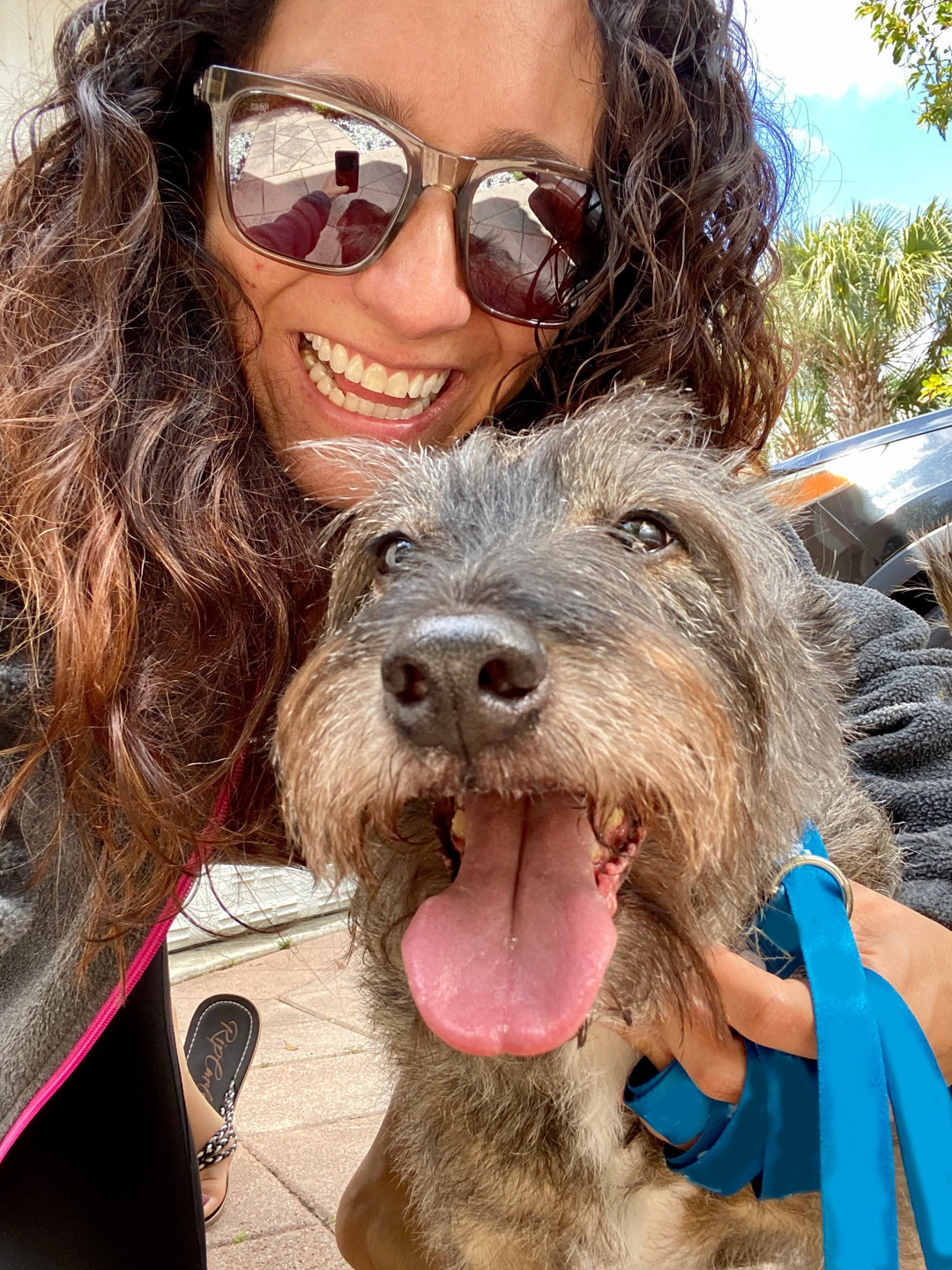 Marisol and Toby from Tobsters outdoors