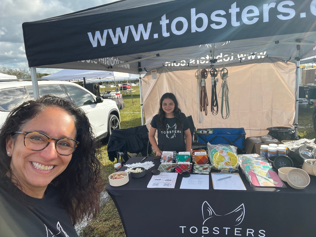 Tobsters’ First Farmers' Market: A Day Full of Smiles, Wagging Tails, and One Bearded Dragon