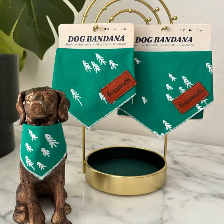 Snap-On Dog Bandana by Fox Moth