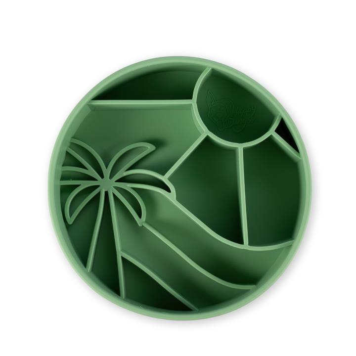 Loco Coco Interactive Slow Feeder Bowl – Dog Food Bowl with Suction, Silicone, BPA-Free