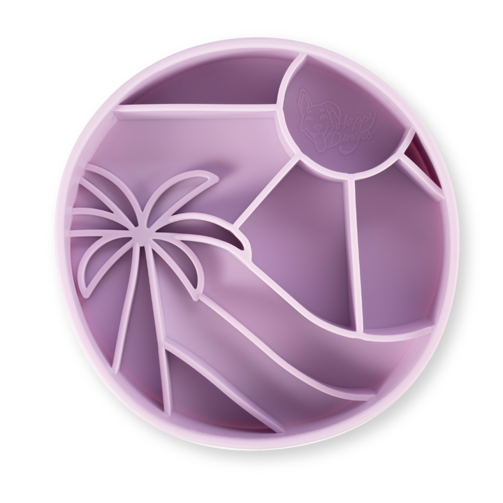 Loco Coco Interactive Slow Feeder Bowl – Dog Food Bowl with Suction, Silicone, BPA-Free