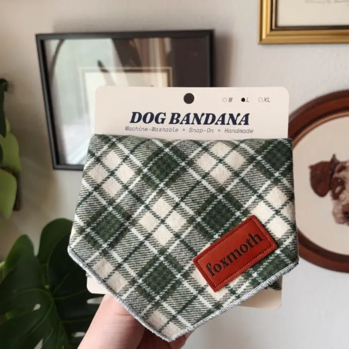 Snap-On Dog Bandana by Fox Moth