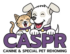 Canine and Special Pet Rehoming not for profit org logo.