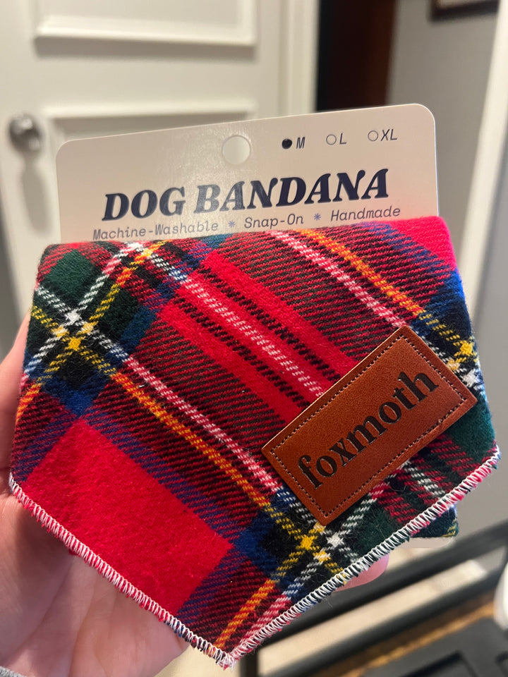 Snap-On Dog Bandana by Fox Moth