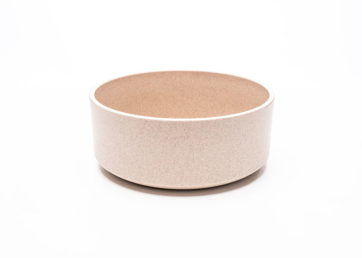 Evergreen Bamboo Pet Dog Cat Bowl in beige | Tobsters - Quality Pet Products