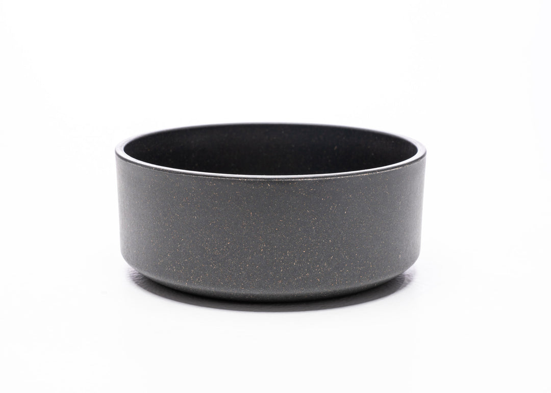Evergreen Bamboo Pet Dog Cat Bowl in black | Tobsters - Quality Pet Products