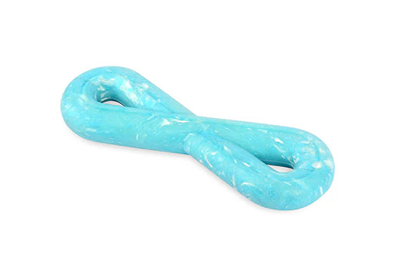 Blue ZoomieRex FantasTug durable dog tug and fetch toy