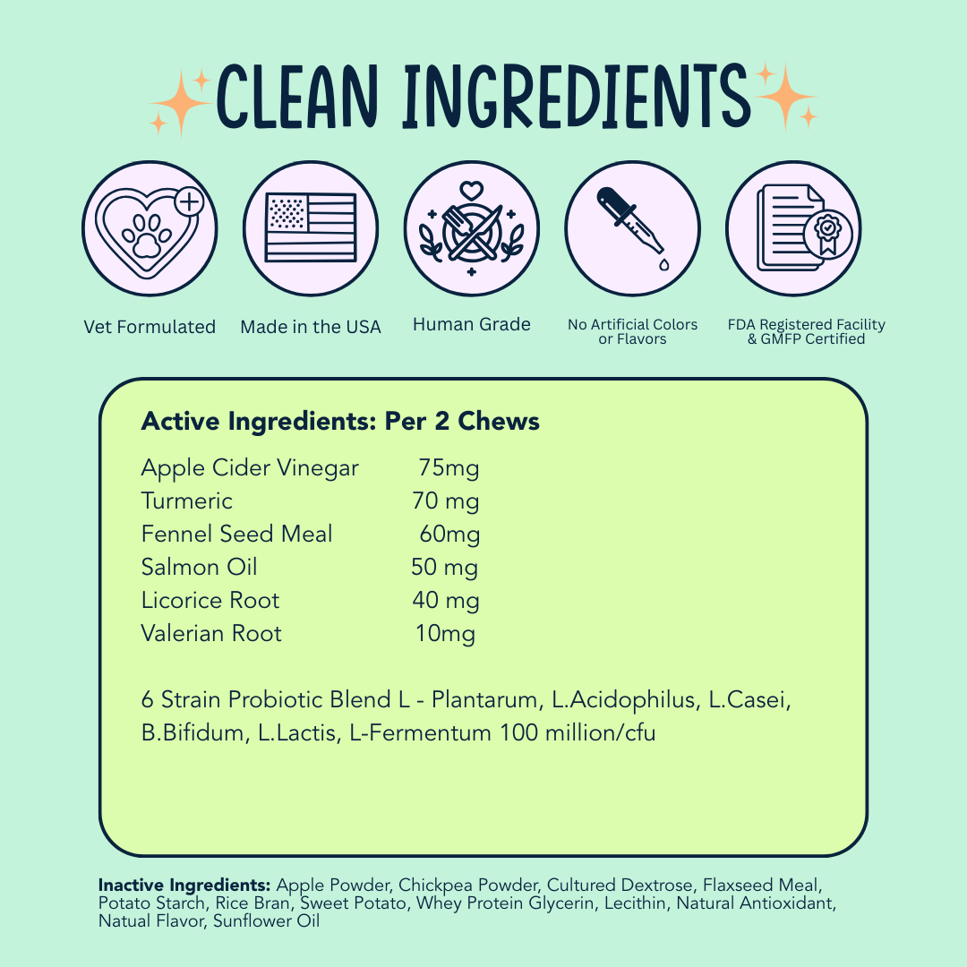 No More Itchin' - Allergy & Immune Supplement - 120 Chews