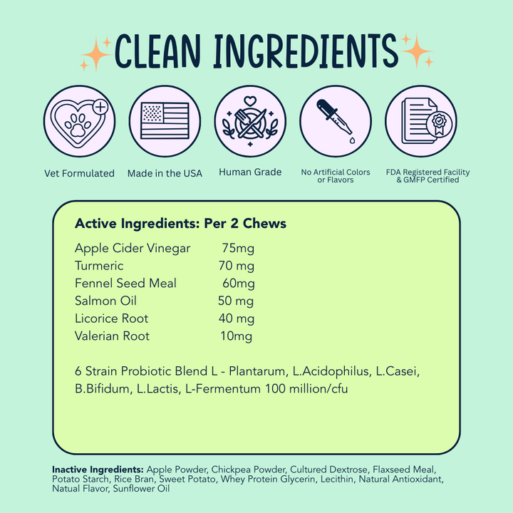 No More Itchin' - Allergy & Immune Supplement - 120 Chews